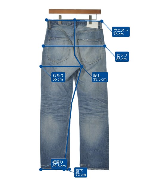 RON HERMAN DENIM（ロンハーマンデニム）デニムパンツ 青 サイズ:29(S位) メンズ/2200617933021