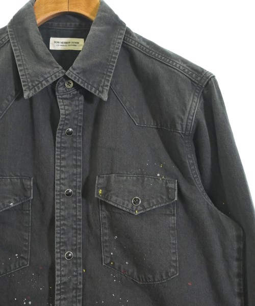 RON HERMAN DENIM（ロンハーマンデニム）カジュアルシャツ 黒 サイズ:M メンズ/2200676284065