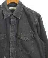 RON HERMAN DENIM（ロンハーマンデニム）カジュアルシャツ 黒 サイズ:M メンズ/2200676284065