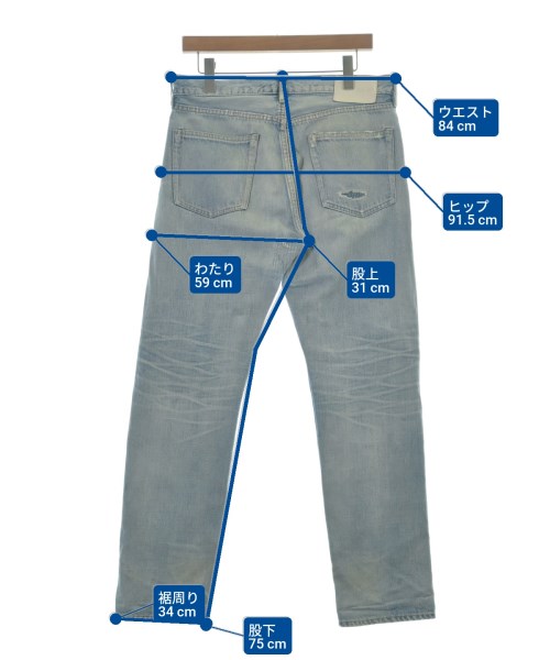 RON HERMAN DENIM（ロンハーマンデニム）デニムパンツ 紺 サイズ:31(M位) メンズ/2200696857232