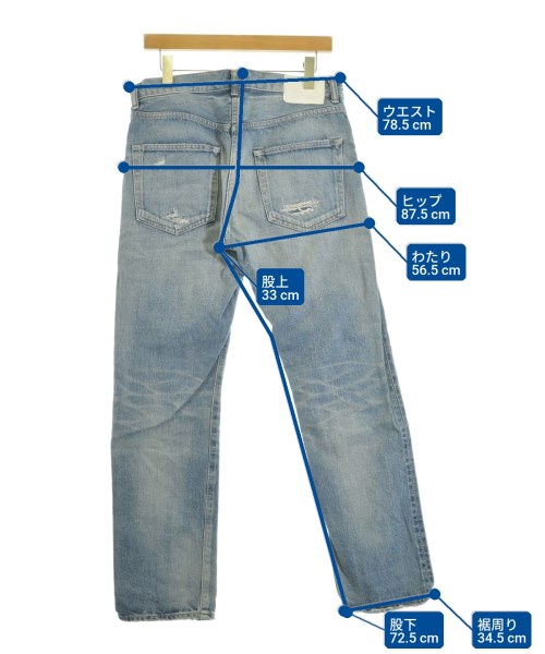 RON HERMAN DENIM（ロンハーマンデニム）デニムパンツ 青 サイズ:32(L位) メンズ/2200695400088