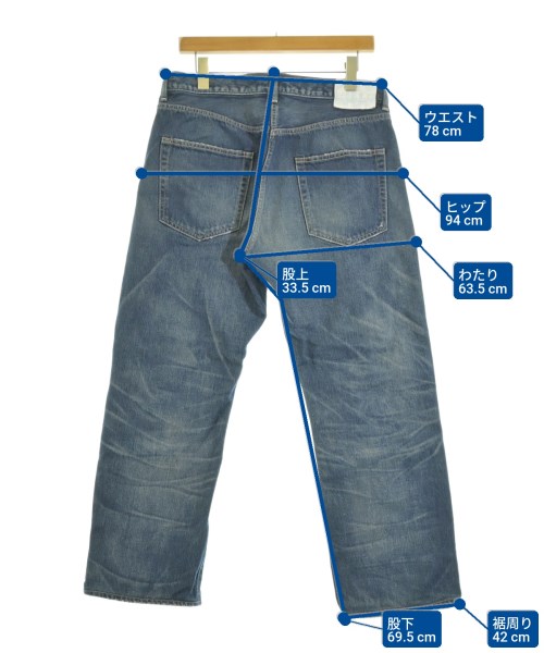 RON HERMAN DENIM（ロンハーマンデニム）デニムパンツ 青 サイズ:33(L位) メンズ/2200695400095