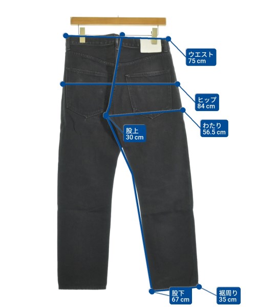 RON HERMAN DENIM（ロンハーマンデニム）デニムパンツ 黒 サイズ:31(M位) メンズ/2200700186013