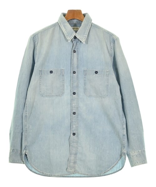 RON HERMAN DENIM(ロンハーマンデニム)カジュアルシャツ 青 サイズ:S/2200684727066