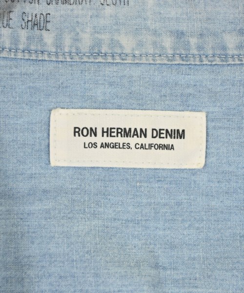 RON HERMAN DENIM（ロンハーマンデニム）カジュアルシャツ 青 サイズ:S メンズ/2200684727066