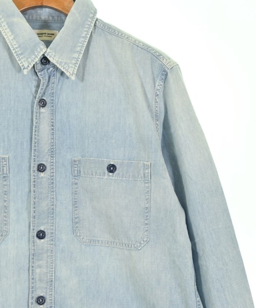 RON HERMAN DENIM（ロンハーマンデニム）カジュアルシャツ 青 サイズ:S メンズ/2200684727066