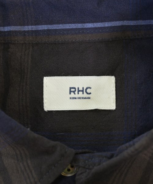 RHC Ron Herman（アールエイチシーロンハーマン）カジュアルシャツ 紺 サイズ:M メンズ/2200622607535