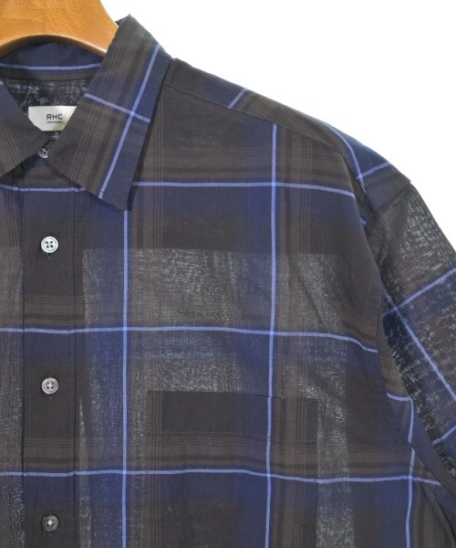 RHC Ron Herman（アールエイチシーロンハーマン）カジュアルシャツ 紺 サイズ:M メンズ/2200622607535