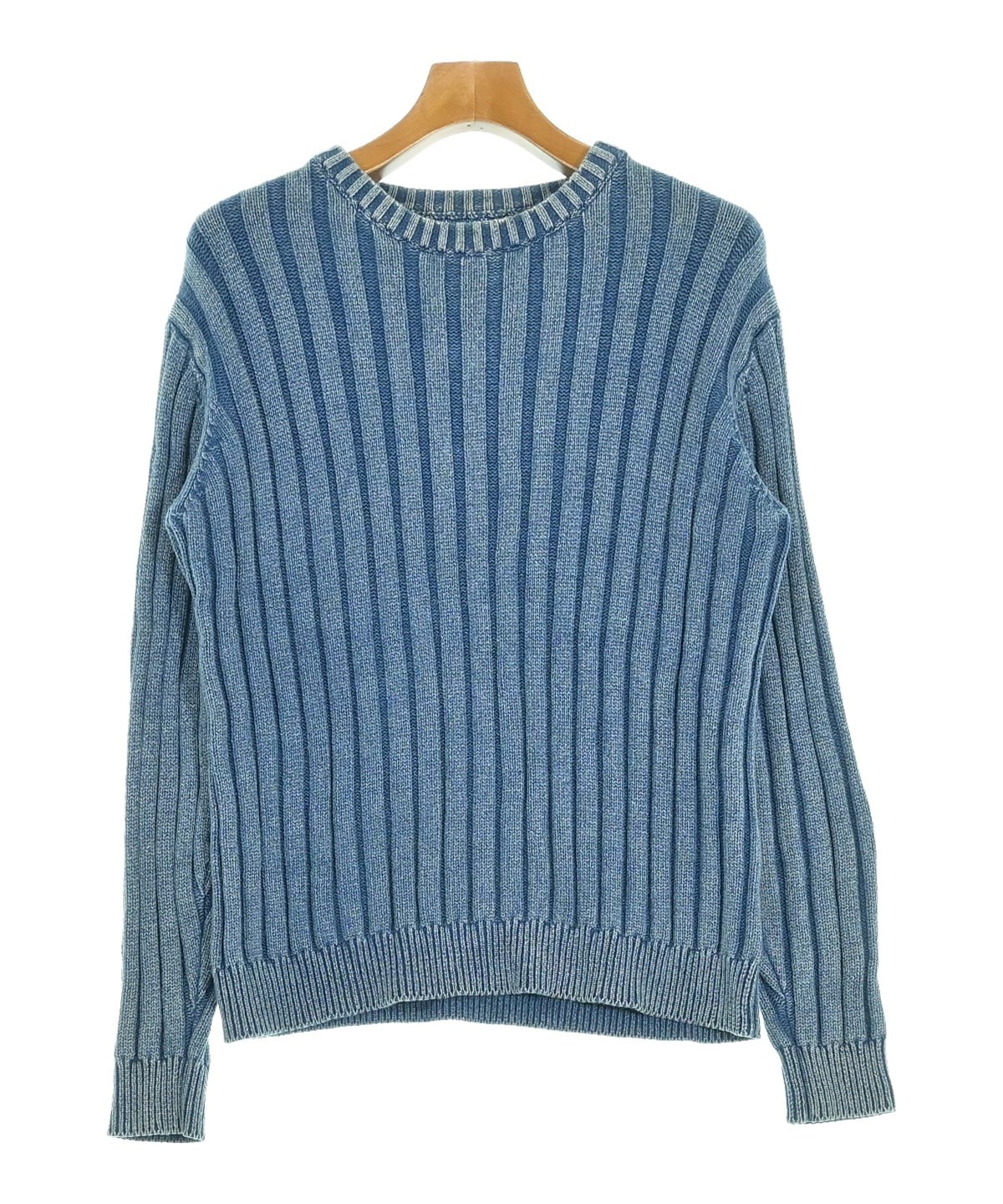 ★極上★インスタ☆RON HERMAN ロンハーマン RHC/ニットブルー ☆春夏☆極上☆インスタ☆RON HERMAN ロンハーマン RHC/ニットブルー