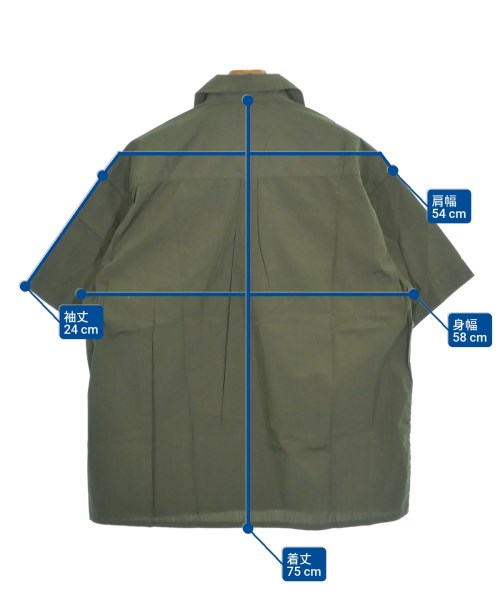 RHC Ron Herman（アールエイチシーロンハーマン）カジュアルシャツ 緑 サイズ:S メンズ/2200638582147