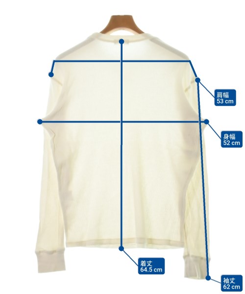 RHC Ron Herman（アールエイチシーロンハーマン）Tシャツ・カットソー 白 サイズ:M メンズ/2200639136110