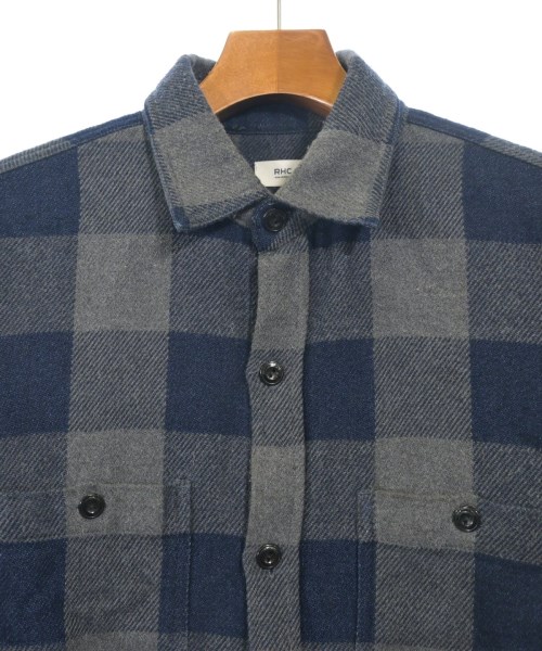 RHC Ron Herman（アールエイチシーロンハーマン）カジュアルシャツ 青 サイズ:L メンズ/2200639627045