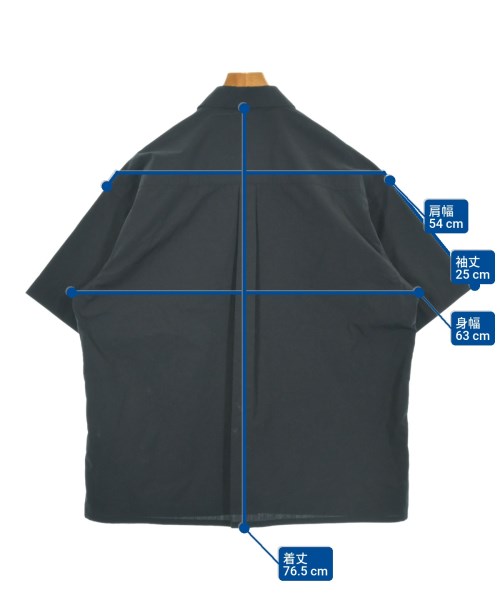 RHC Ron Herman（アールエイチシーロンハーマン）カジュアルシャツ 黒 サイズ:M メンズ/2200640694043