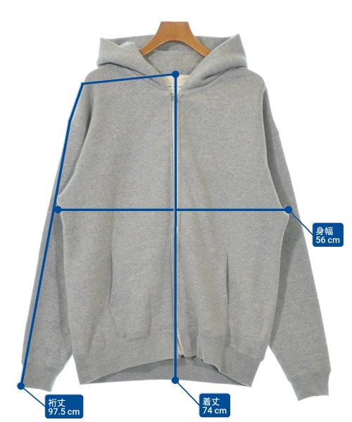 RHC Ron Herman（アールエイチシーロンハーマン）パーカー グレー サイズ:L メンズ/2200642636041