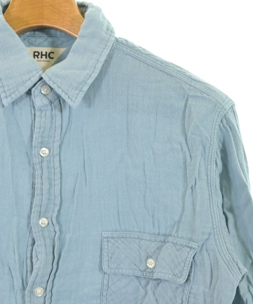 RHC Ron Herman（アールエイチシーロンハーマン）カジュアルシャツ 青 サイズ:S メンズ/2200633156114