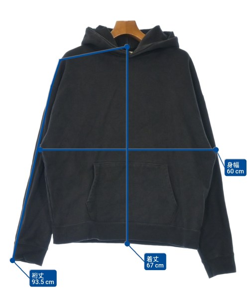 RHC Ron Herman（アールエイチシーロンハーマン）パーカー 黒 サイズ:M メンズ/2200628296030