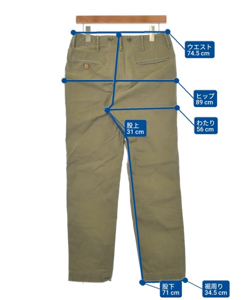 RHC Ron Herman（アールエイチシーロンハーマン）その他 カーキ サイズ:29(S位) メンズ/2200628296085