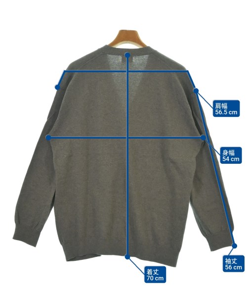 RHC Ron Herman（アールエイチシーロンハーマン）カーディガン グレー サイズ:L メンズ/2200628626134