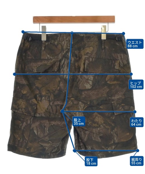 RHC Ron Herman（アールエイチシーロンハーマン）ショートパンツ 茶 サイズ:L メンズ/2200628626448