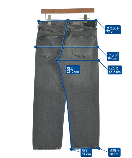 RHC Ron Herman（アールエイチシーロンハーマン）デニムパンツ 黒 サイズ:29(S位) メンズ/2200629904187