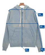 RHC Ron Herman（アールエイチシーロンハーマン）パーカー 青 サイズ:M メンズ/2200631450092