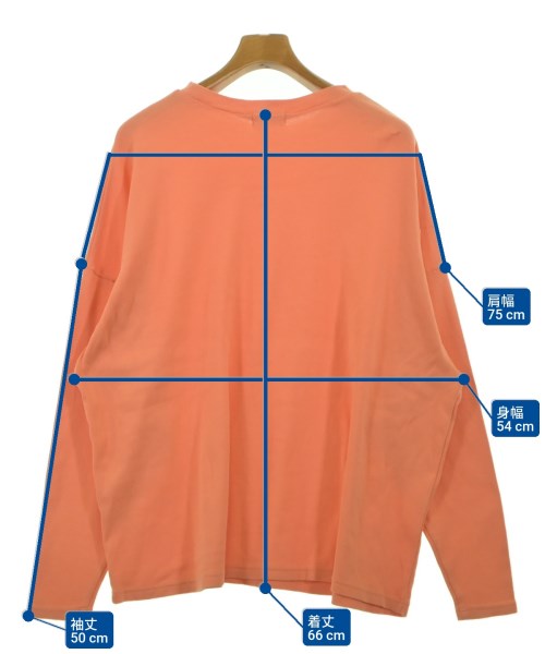 RHC Ron Herman（アールエイチシーロンハーマン）Tシャツ・カットソー オレンジ サイズ:-(XXL位) メンズ/2200632381111