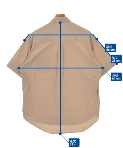 RHC Ron Herman（アールエイチシーロンハーマン）カジュアルシャツ ベージュ サイズ:S メンズ/2200618949120