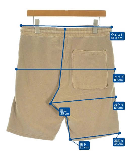 RHC Ron Herman（アールエイチシーロンハーマン）ショートパンツ 茶 サイズ:S メンズ/2200614565133