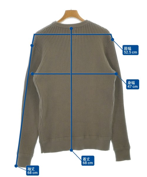 RHC Ron Herman（アールエイチシーロンハーマン）ニット・セーター グレー サイズ:M メンズ/2200673402097