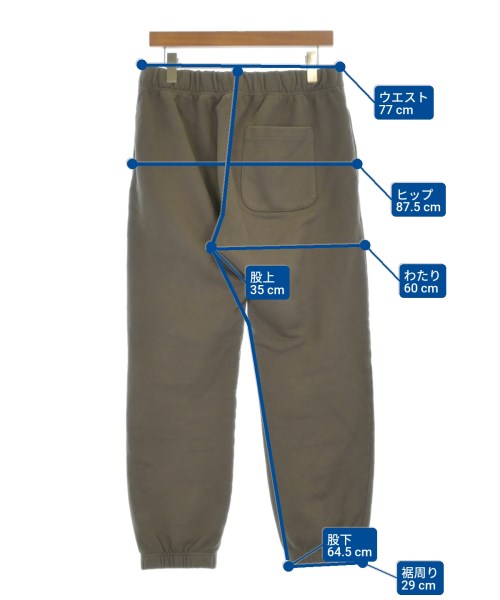 RHC Ron Herman（アールエイチシーロンハーマン）スウェットパンツ 茶 サイズ:M メンズ/2200666719140