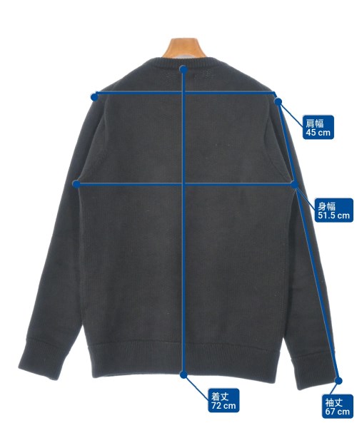 RHC Ron Herman（アールエイチシーロンハーマン）ニット・セーター 黒 サイズ:M メンズ/2200673794024