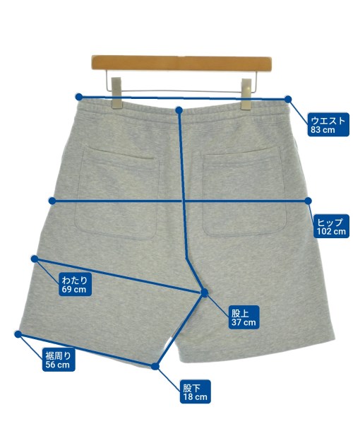 RHC Ron Herman（アールエイチシーロンハーマン）ショートパンツ グレー サイズ:XL メンズ/2200675518031