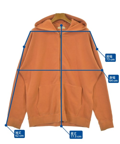 RHC Ron Herman（アールエイチシーロンハーマン）パーカー オレンジ サイズ:L メンズ/2200676914085