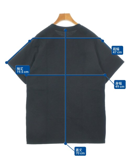 RHC Ron Herman（アールエイチシーロンハーマン）Tシャツ・カットソー 黒 サイズ:M メンズ/2200674435117