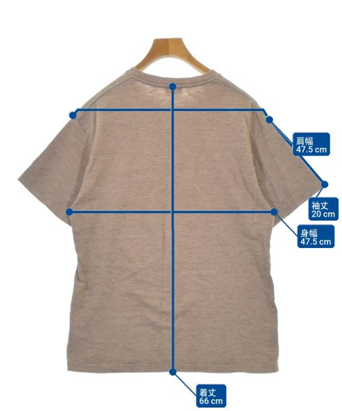 RHC Ron Herman（アールエイチシーロンハーマン）Tシャツ・カットソー ベージュ サイズ:M メンズ/2200674435131