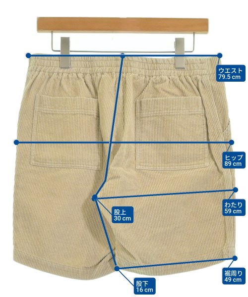 RHC Ron Herman（アールエイチシーロンハーマン）ショートパンツ ベージュ サイズ:M メンズ/2200674626041