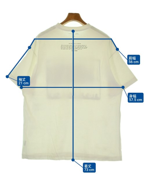 RHC Ron Herman（アールエイチシーロンハーマン）Tシャツ・カットソー 白 サイズ:L メンズ/2200676068054