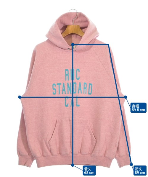 RHC Ron Herman（アールエイチシーロンハーマン）パーカー ピンク サイズ:L メンズ/2200677258034