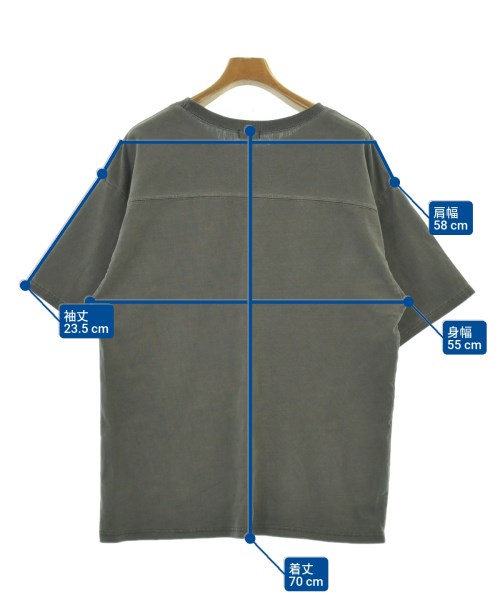RHC Ron Herman（アールエイチシーロンハーマン）Tシャツ・カットソー グレー サイズ:S メンズ/2200692117118