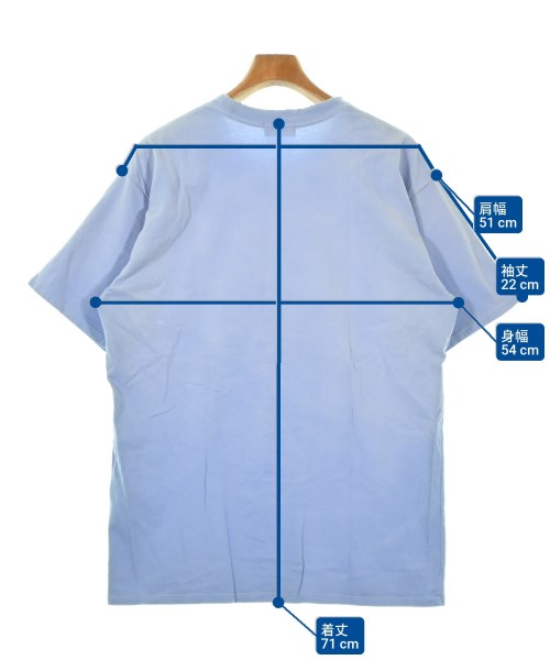RHC Ron Herman（アールエイチシーロンハーマン）Tシャツ・カットソー 青 サイズ:L メンズ/2200697417053