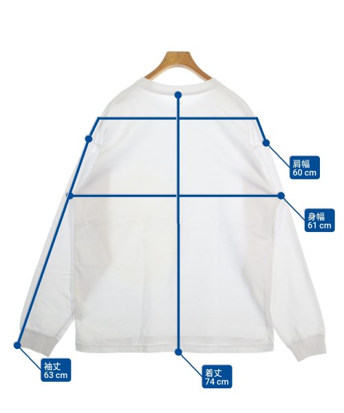 RHC Ron Herman（アールエイチシーロンハーマン）Tシャツ・カットソー 白 サイズ:XL メンズ/2200654655108