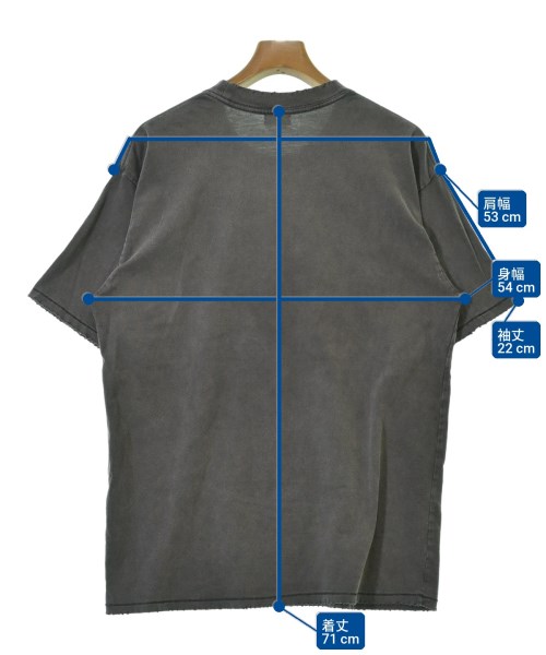 RHC Ron Herman（アールエイチシーロンハーマン）Tシャツ・カットソー グレー サイズ:L メンズ/2200712820189