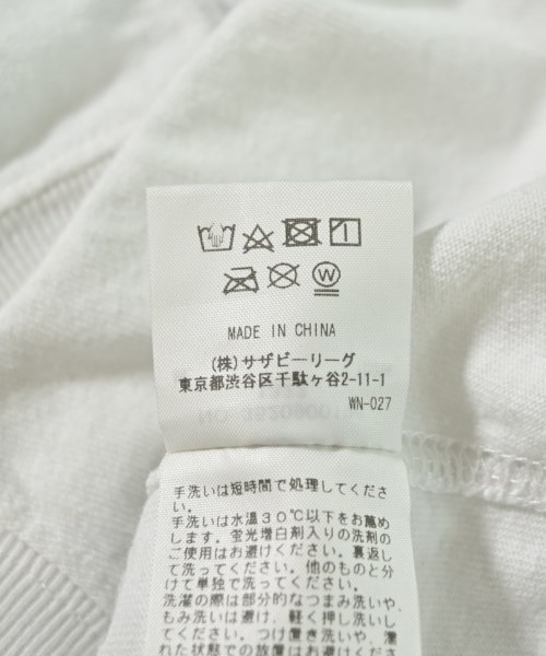 RHC Ron Herman（アールエイチシーロンハーマン）Tシャツ・カットソー 白 サイズ:L メンズ/2200712820196