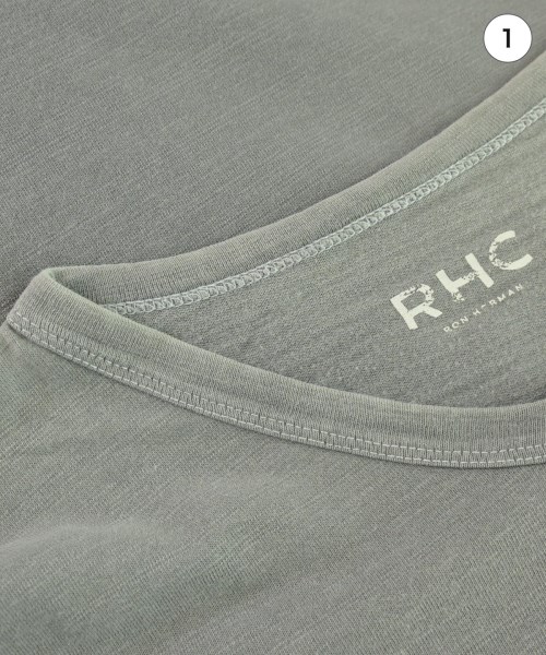 RHC Ron Herman（アールエイチシーロンハーマン）Tシャツ・カットソー グレー サイズ:M メンズ/2200719703041
