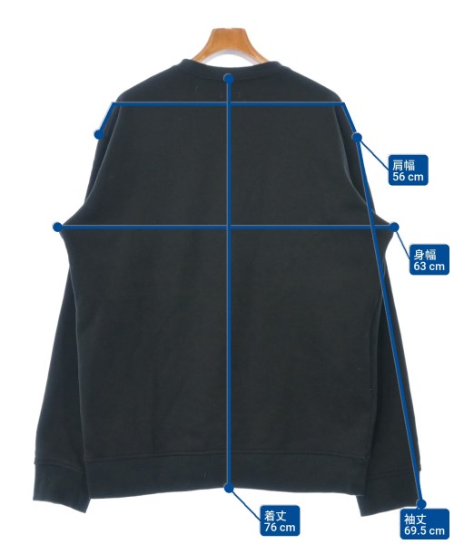 RHC Ron Herman（アールエイチシーロンハーマン）スウェット 黒 サイズ:L メンズ/2200645560039