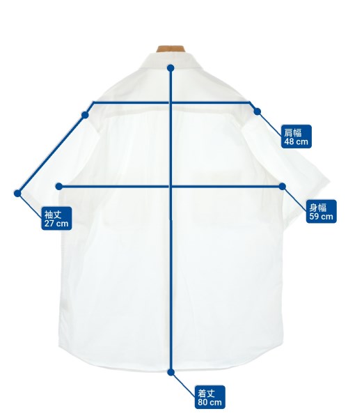 RHC Ron Herman（アールエイチシーロンハーマン）カジュアルシャツ 白 サイズ:L メンズ/2200647111086