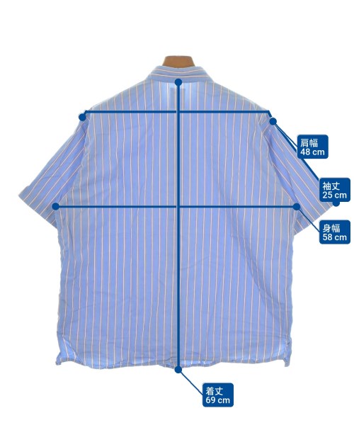 RHC Ron Herman（アールエイチシーロンハーマン）カジュアルシャツ 青 サイズ:M メンズ/2200639096209