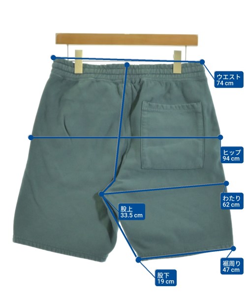 RHC Ron Herman（アールエイチシーロンハーマン）ショートパンツ 緑 サイズ:M メンズ/2200640308070