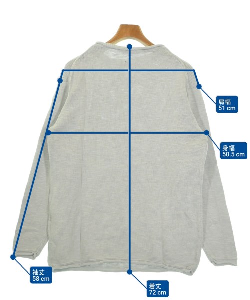 RHC Ron Herman（アールエイチシーロンハーマン）ニット・セーター グレー サイズ:M メンズ/2200640308094