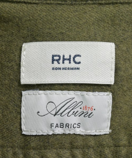 RHC Ron Herman（アールエイチシーロンハーマン）カジュアルシャツ カーキ サイズ:S メンズ/2200640308117